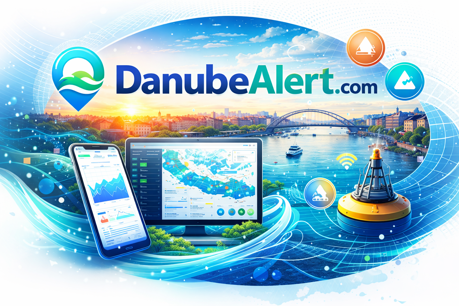 Cotele Dunării la Ovidiu în 2026: nivelul apei azi, grafic și actualizări locale